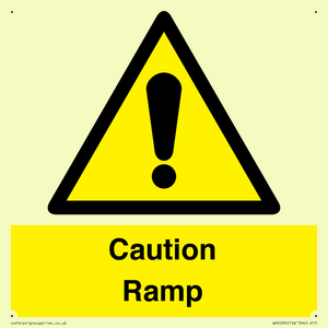 Caution Ramp